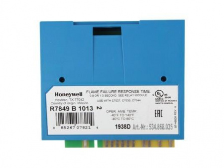 Усилитель сигнала пламени Honeywell Satronic R7849 B 1013